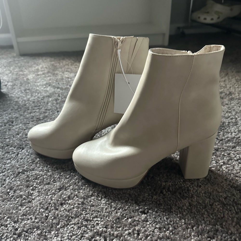 Tan boots